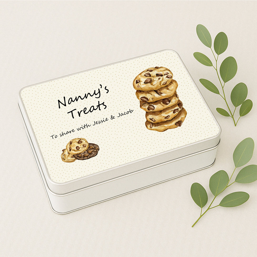 Personalised Treat Cookie Tin