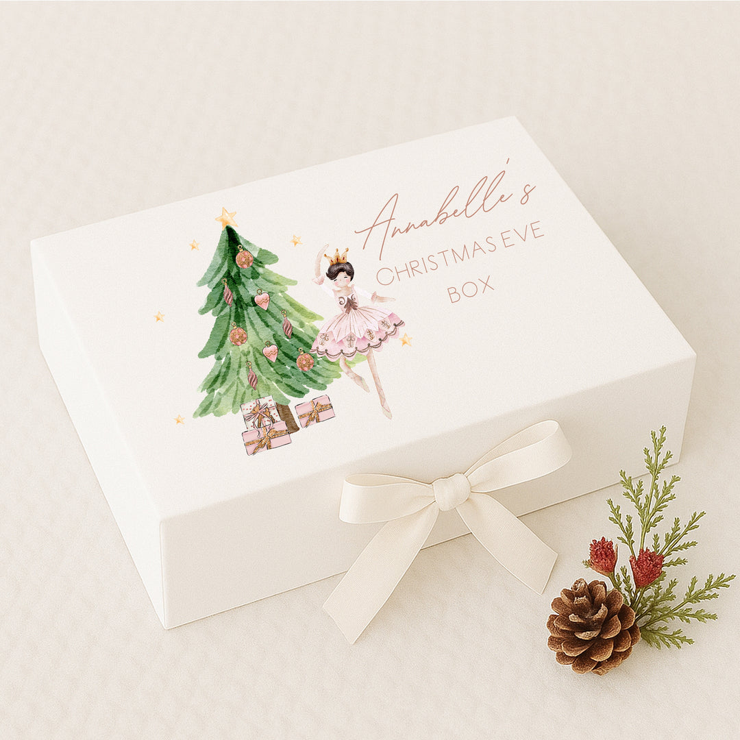 Personalised Ballerina Christmas Eve Box