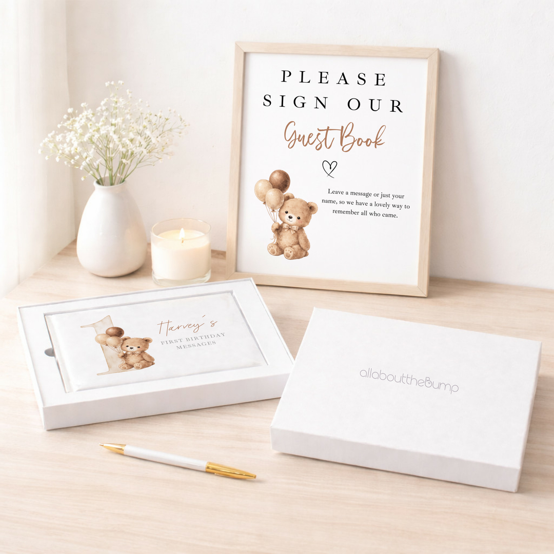 First Birthday Guest Books