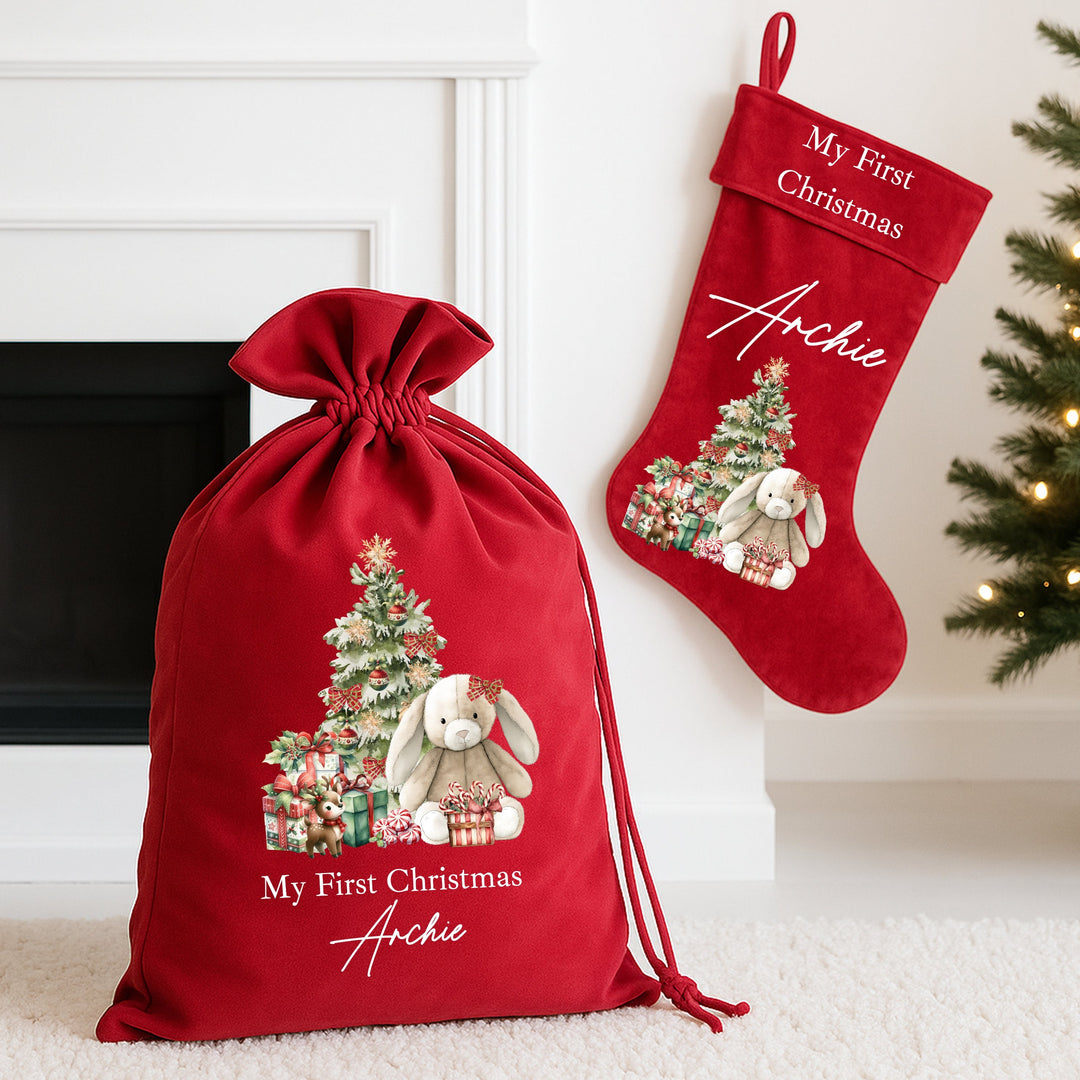 My First Christmas Santa Sacks & Stockings