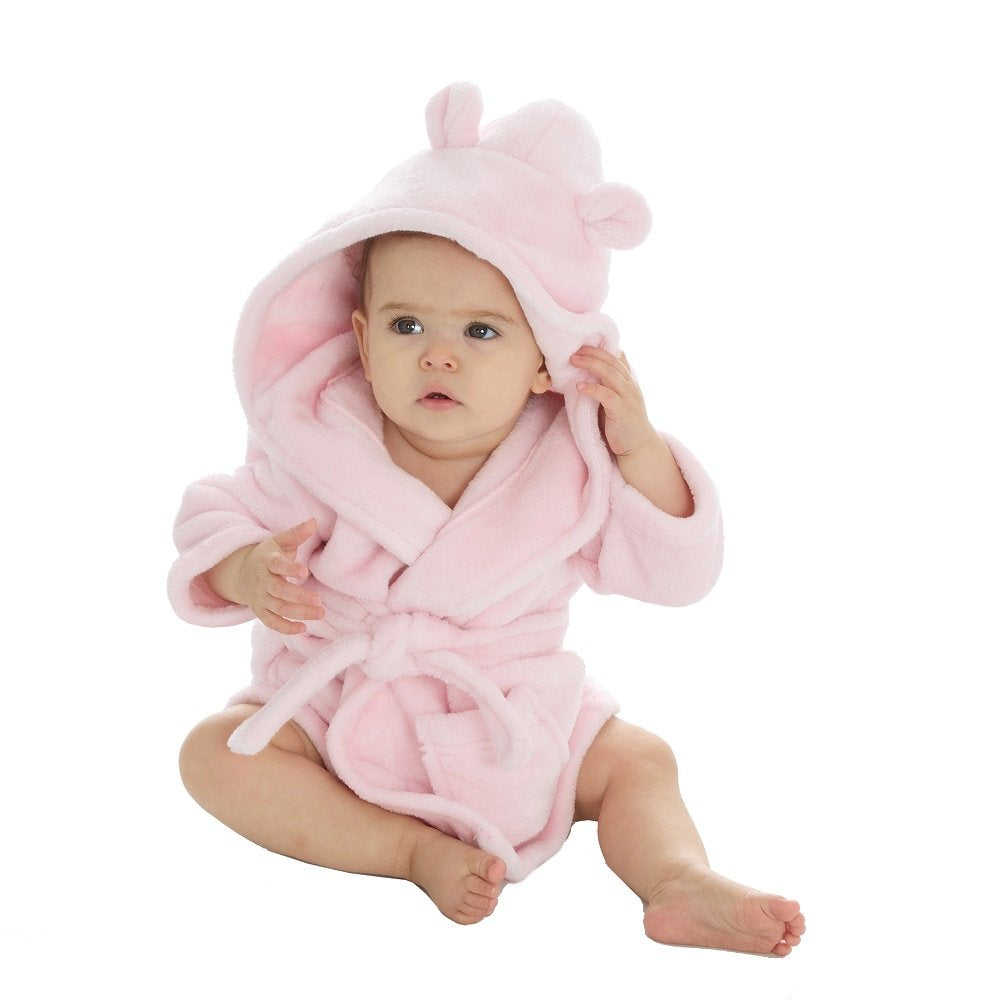 Pink Baby Dressing Gown