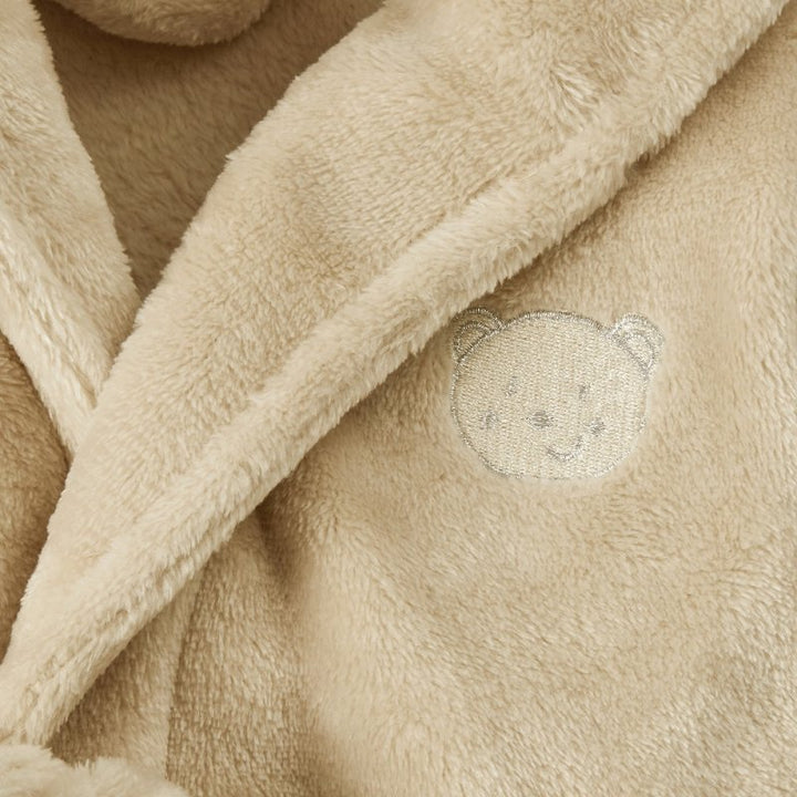 Beige Baby Dressing Gown