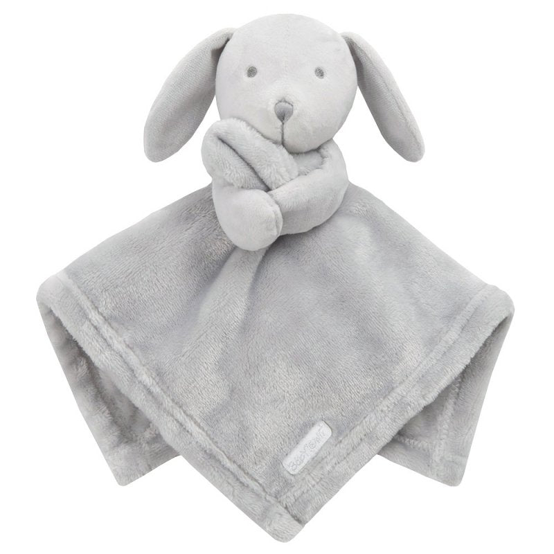 Unisex Grey Blanket and Bunny Personalised Gift Hamper Set