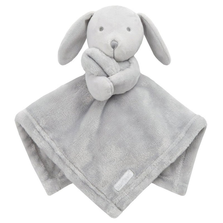 Unisex Grey Blanket and Bunny Personalised Gift Hamper Set