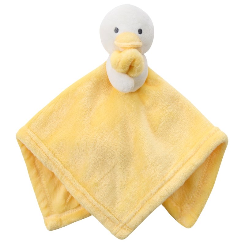 Unisex Yellow Blanket and Duck Comforter Personalised Gift Hamper Set