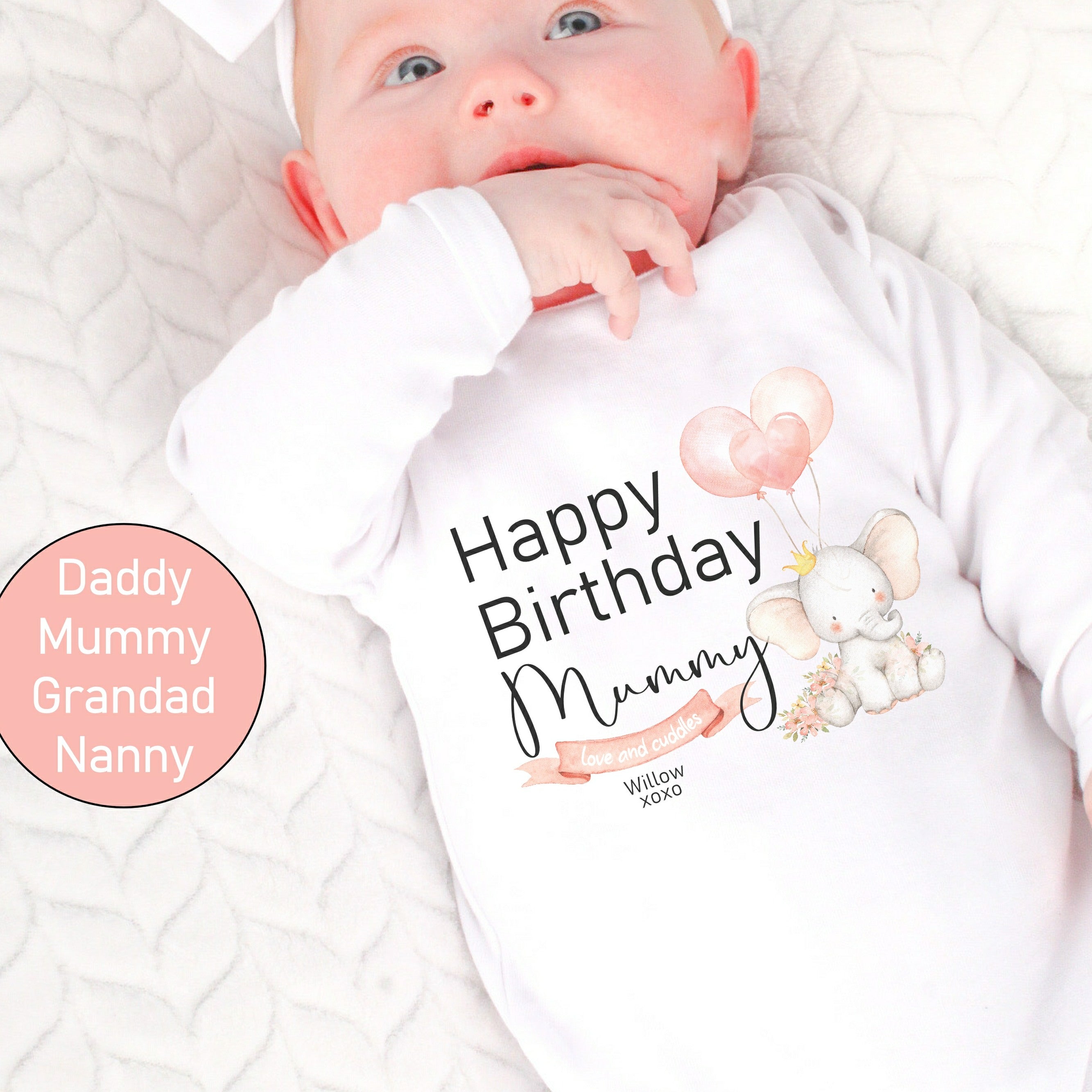 Happy birthday nanny baby clearance grow