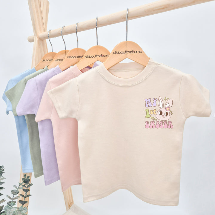 First Easter Retro Girls Style Children's T-shirt