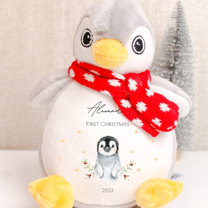 First Christmas LITTLE PENGUIN Personalised Penguin