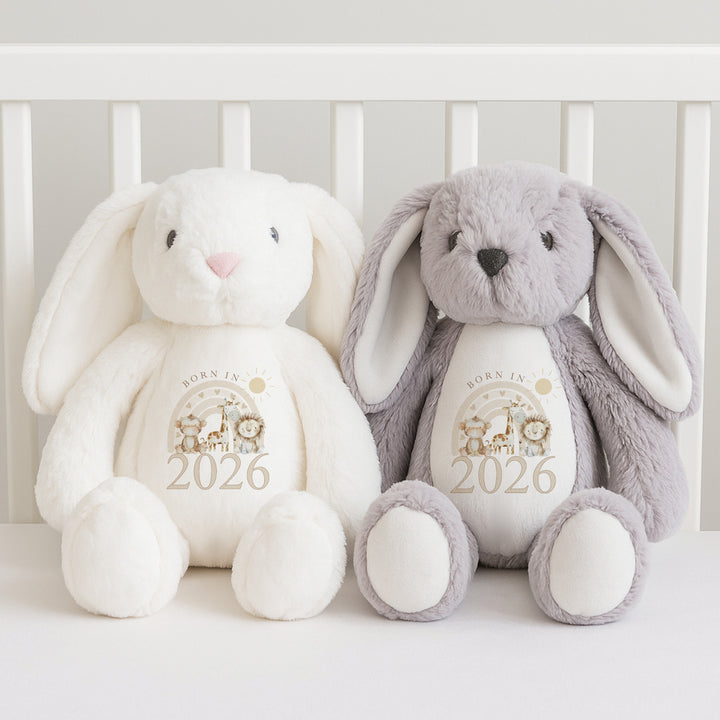 Beige Jungle Rainbow Born in 2026 Soft Toy