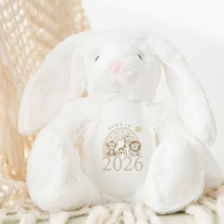 Beige Jungle Rainbow Born in 2026 Soft Toy