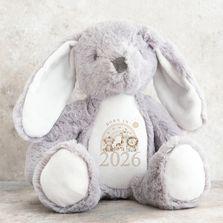 Beige Jungle Rainbow Born in 2026 Soft Toy