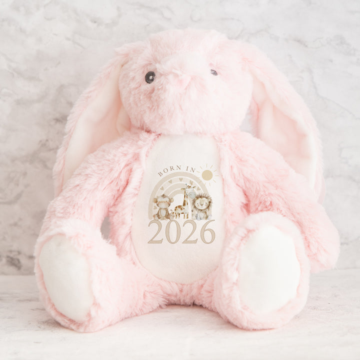 Beige Jungle Rainbow Born in 2026 Soft Toy