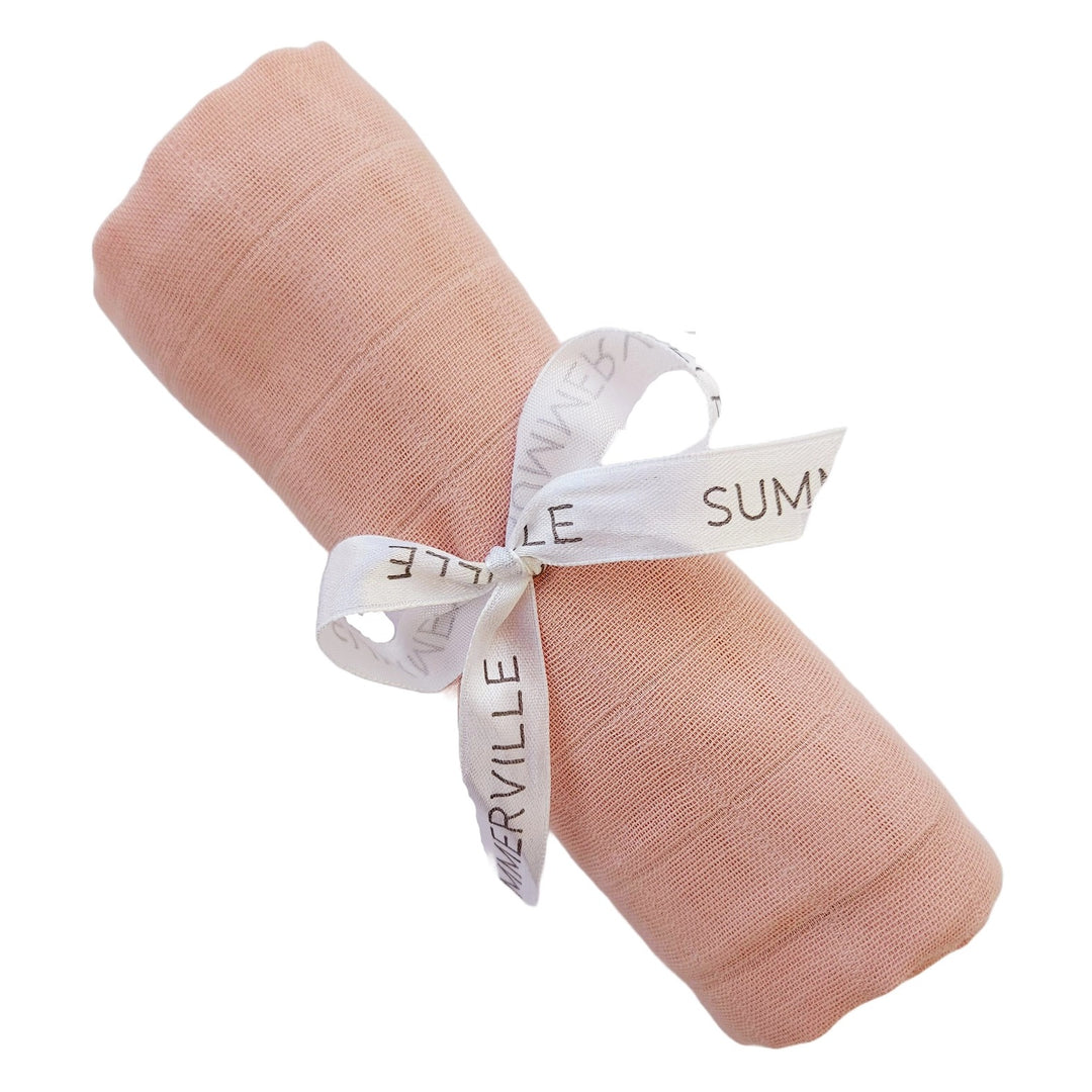 Organis Peach Baby Muslin Cloth