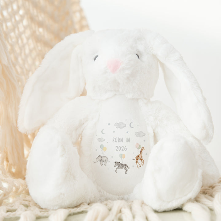 Beige Animal Wreath Born in 2026 Soft Toy