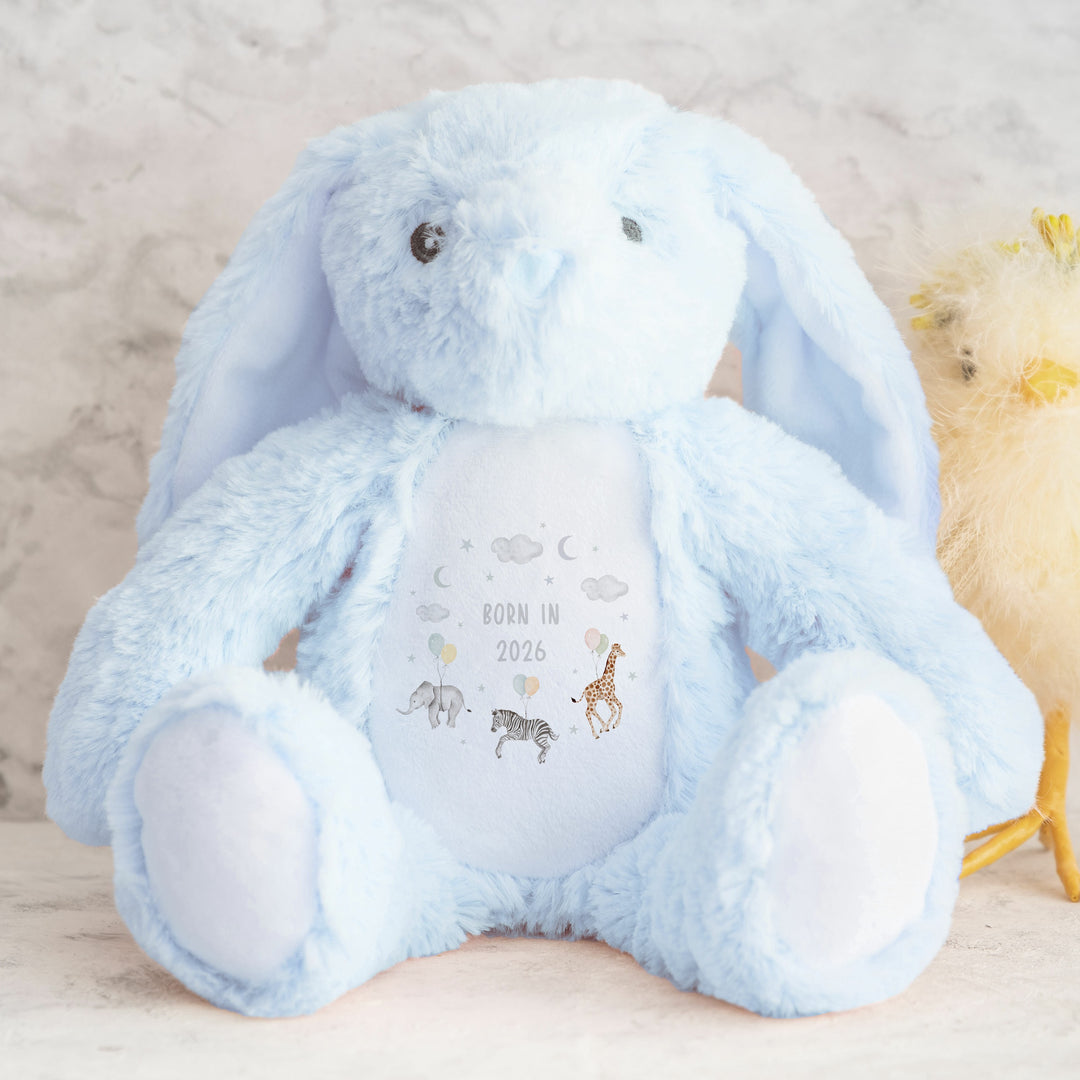 Beige Animal Wreath Born in 2026 Soft Toy