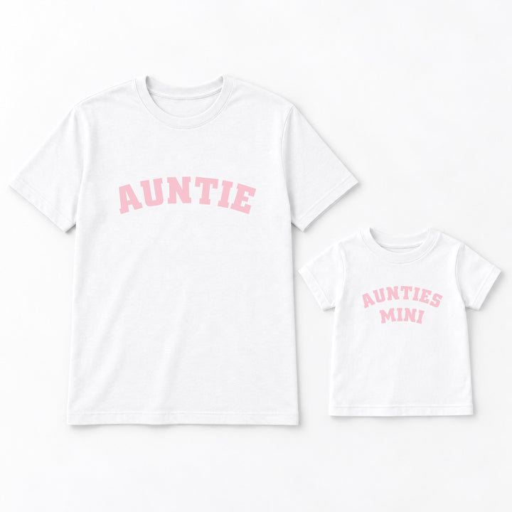 Pink Auntie &amp; Aunties Mini Matching Outfits