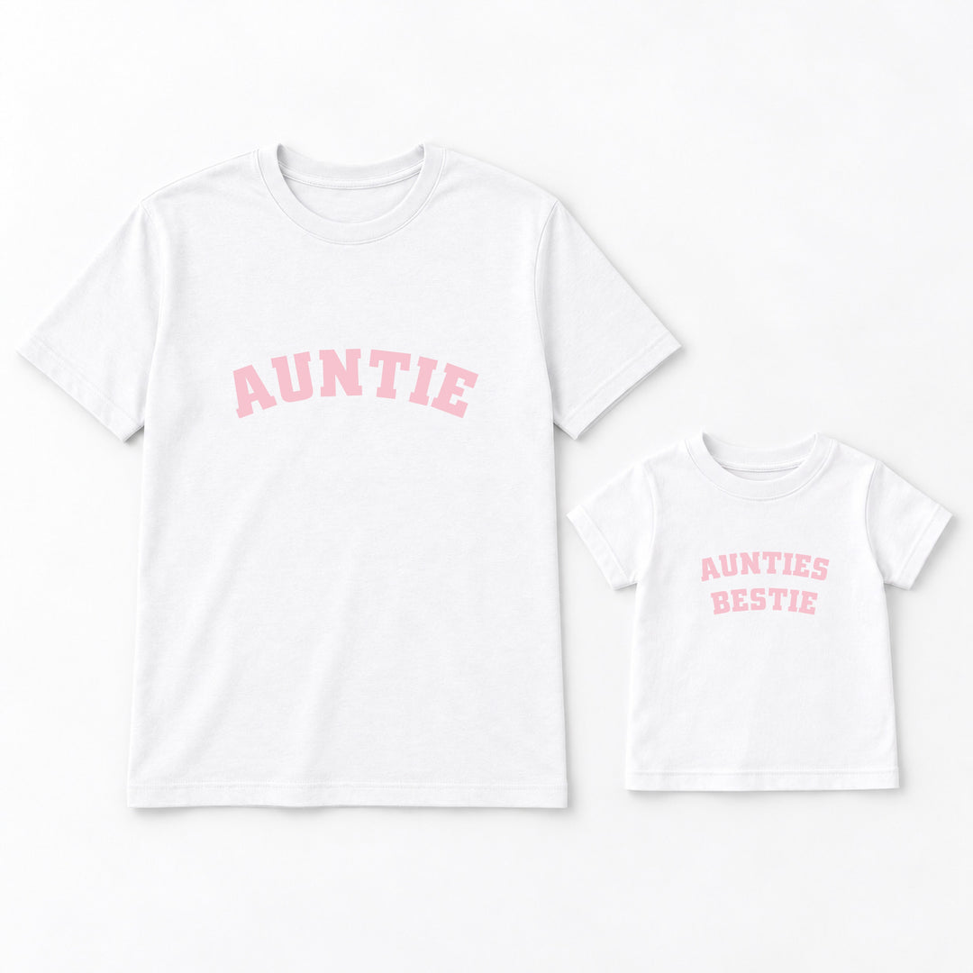 Pink Aunties Bestie Matching Outfits