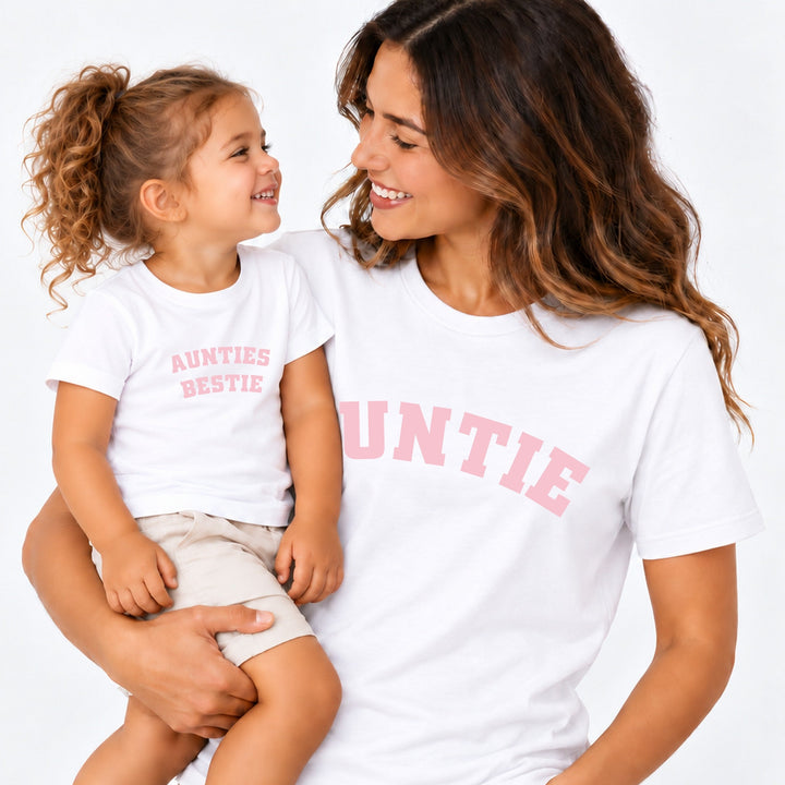 Pink Aunties Bestie Matching Outfits