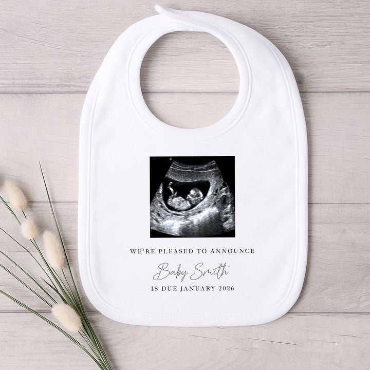 Personalised Baby Scan Announcement Vest