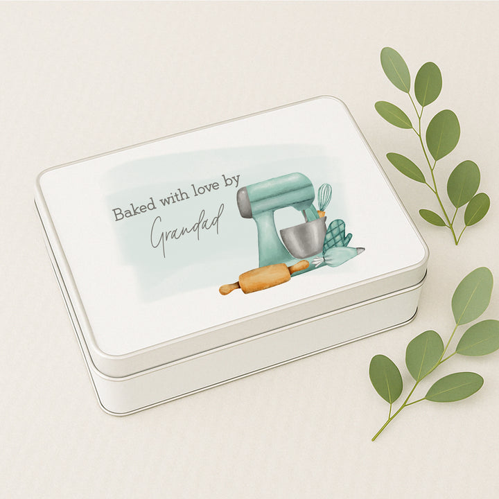 Personalised Baked With Love By Tin