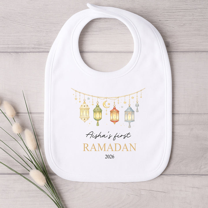 Personalised My First Ramadan Baby Grow, Vest or Bib