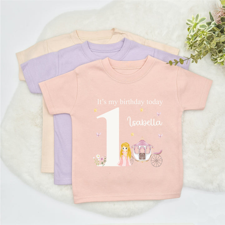 Personalised Princess Birthday T-shirt