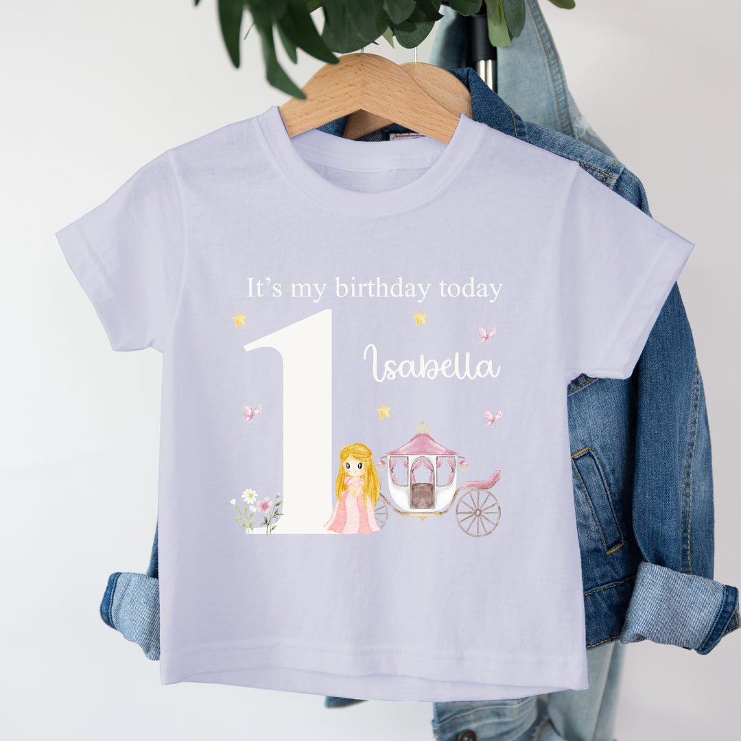 Personalised Princess Birthday T-shirt