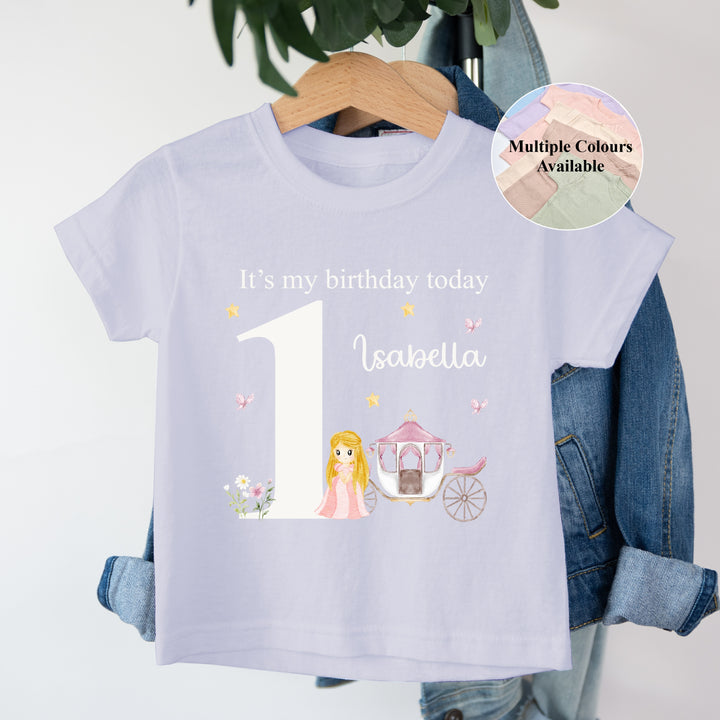 Personalised Princess Birthday T-shirt