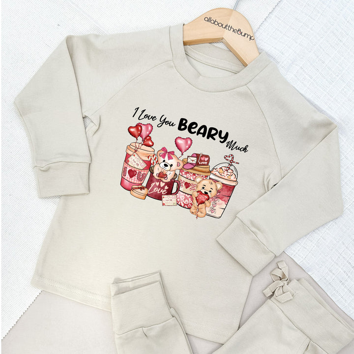 Love You Beary Much Lightweight Cotton Tracksuit