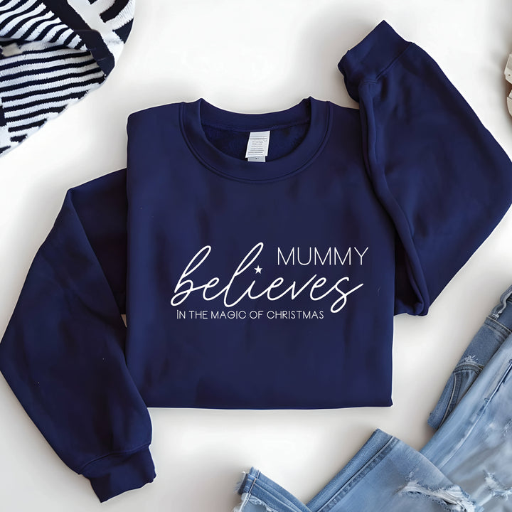 Personalised Magic Of Christmas Family Matching Sweatshirts
