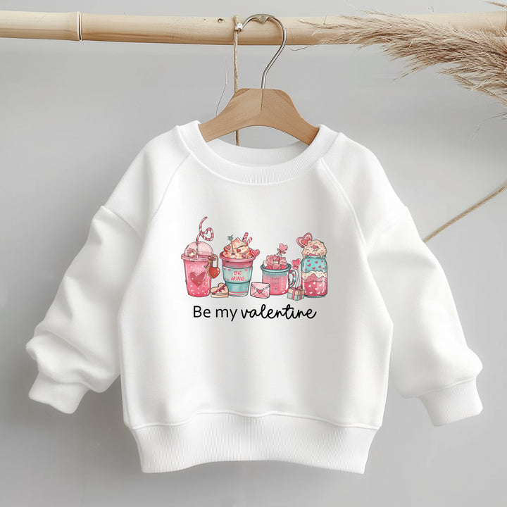 Be My Valentine Mum and Baby Matching Sweatshirts