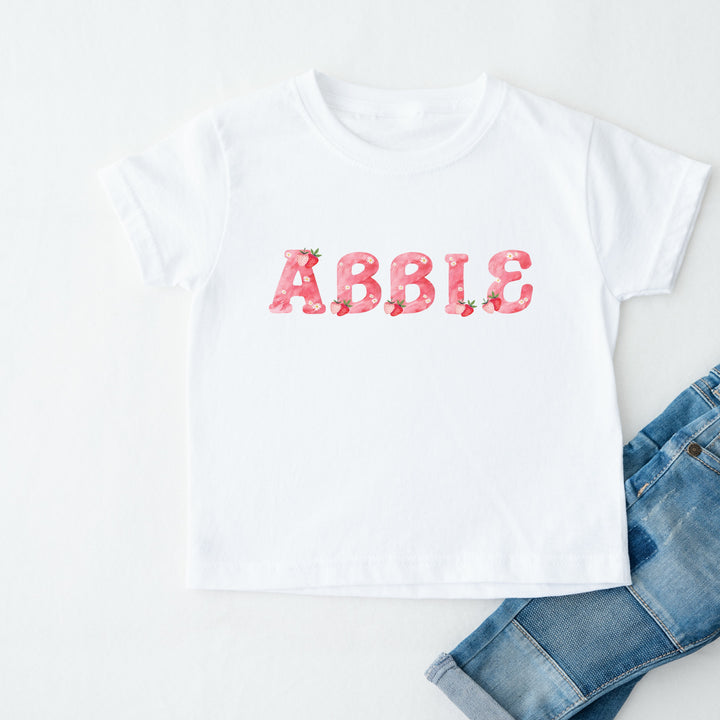 Strawberry Name Kid's T-shirt