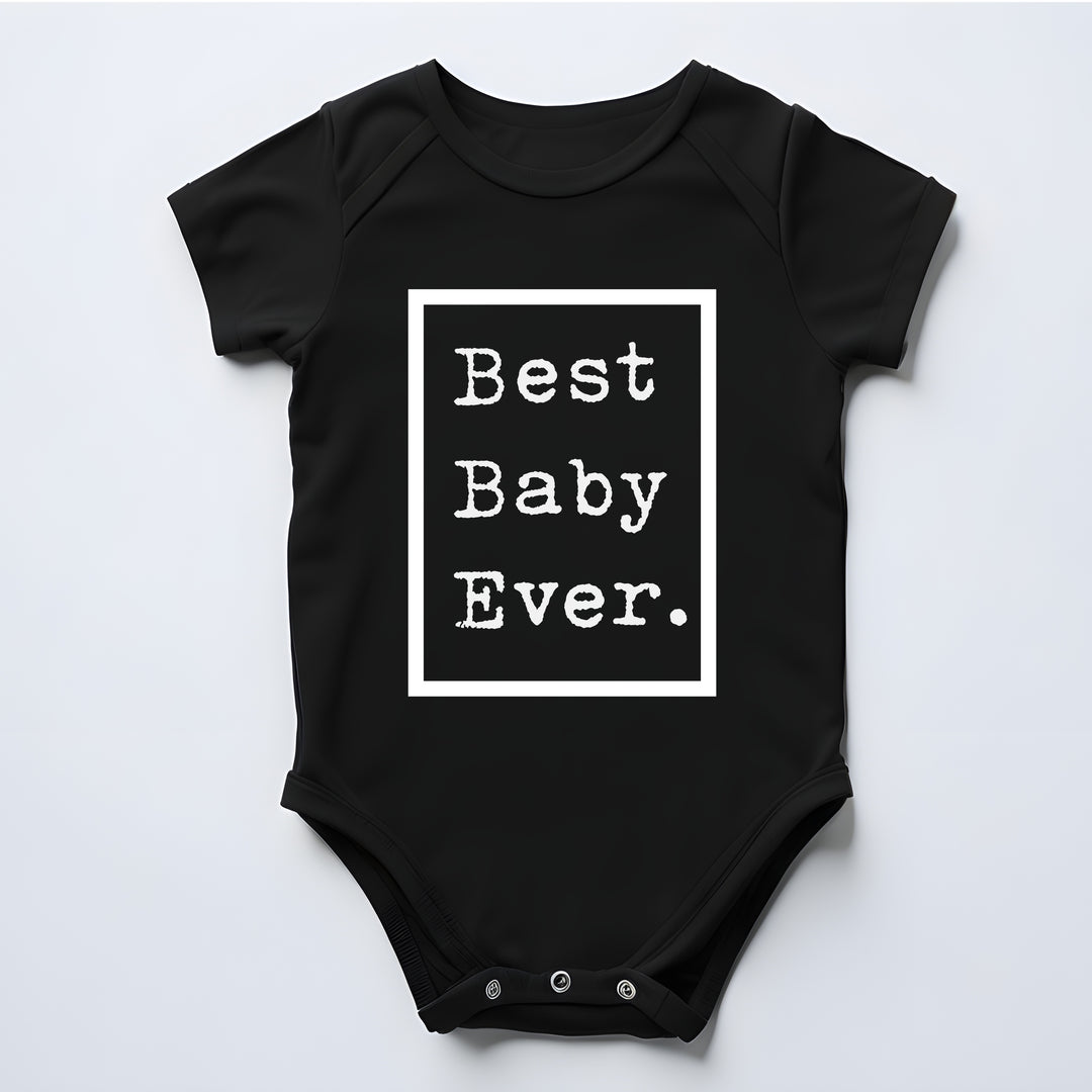 Best Dad Ever Best Baby Ever T-shirt & Vest