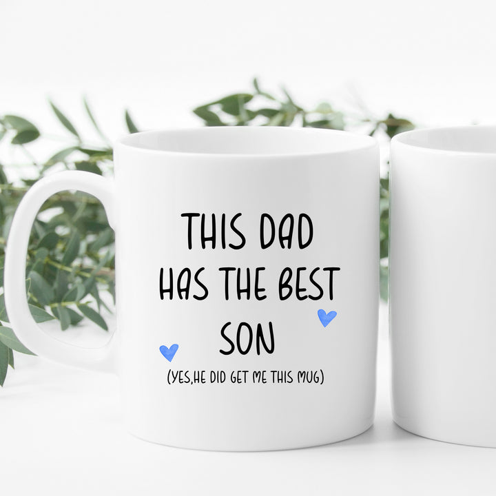 This Dad Has The Best Son Mug