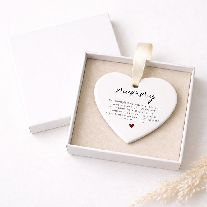 Mummy To Be Ceramic Ornament