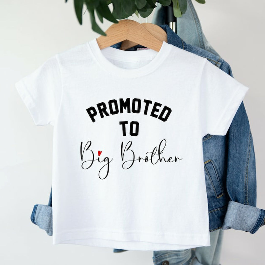 Personalised Promoted To Big Brother T-shirt