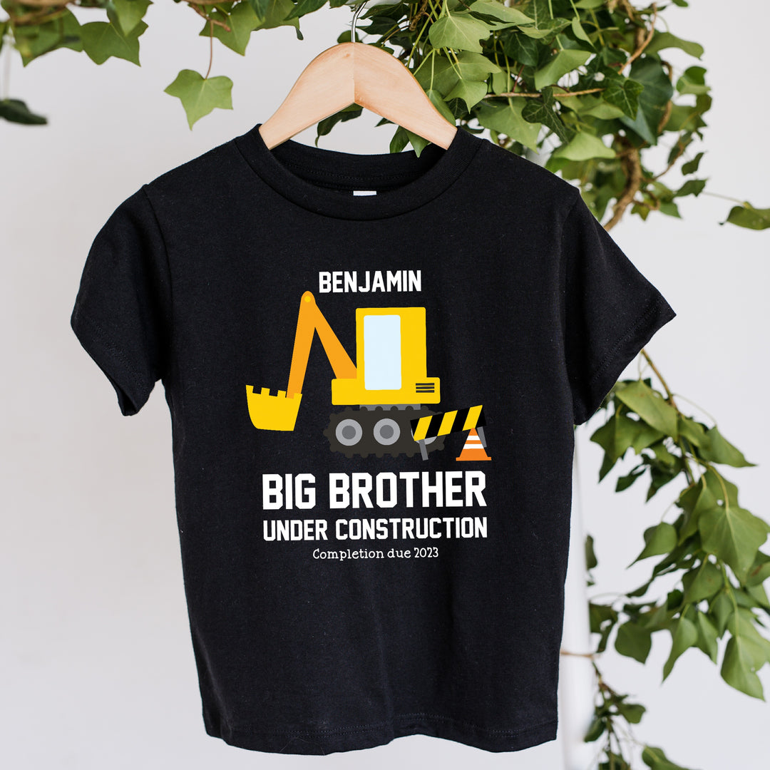 Personalised Big Brother Under Construction T-Shirt