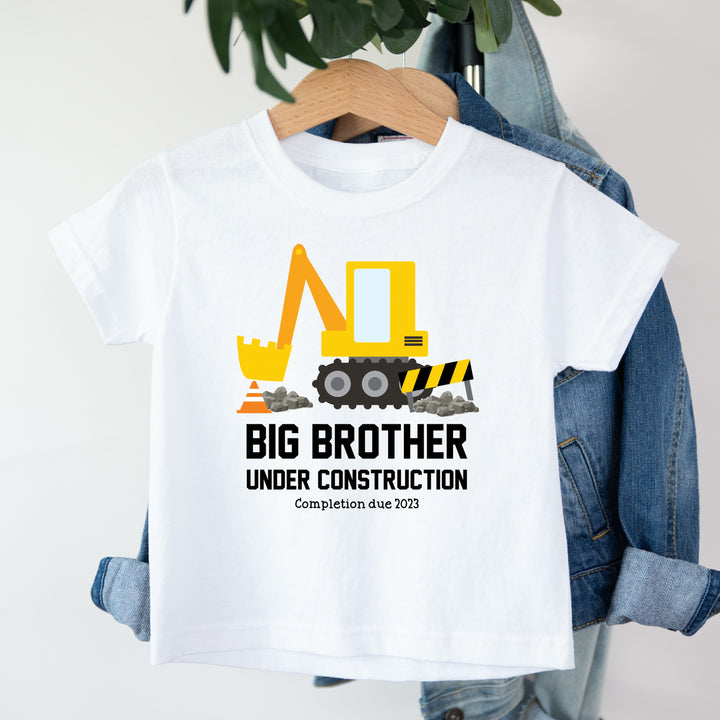 Personalised Big Brother Under Construction T-Shirt