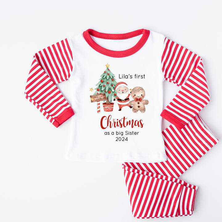 Personalised First Christmas Together Matching Babygrow/Pyjamas