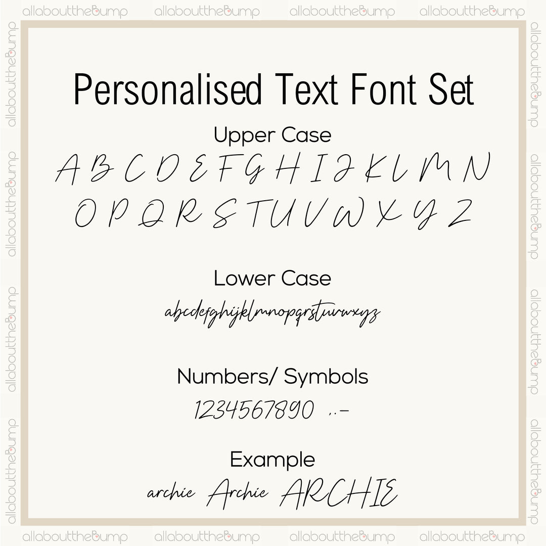 Personalised Blue Initial Happy Valentine's Day Blue Stripe Pyjamas