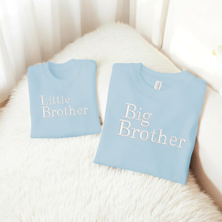 Personalised Embroidered Sibling Matching Sweatshirt