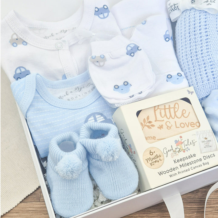 Boys Blue Luxury Gift Hamper Set