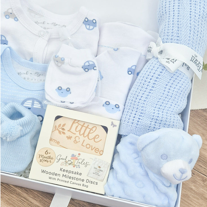 Boys Blue Luxury Gift Hamper Set