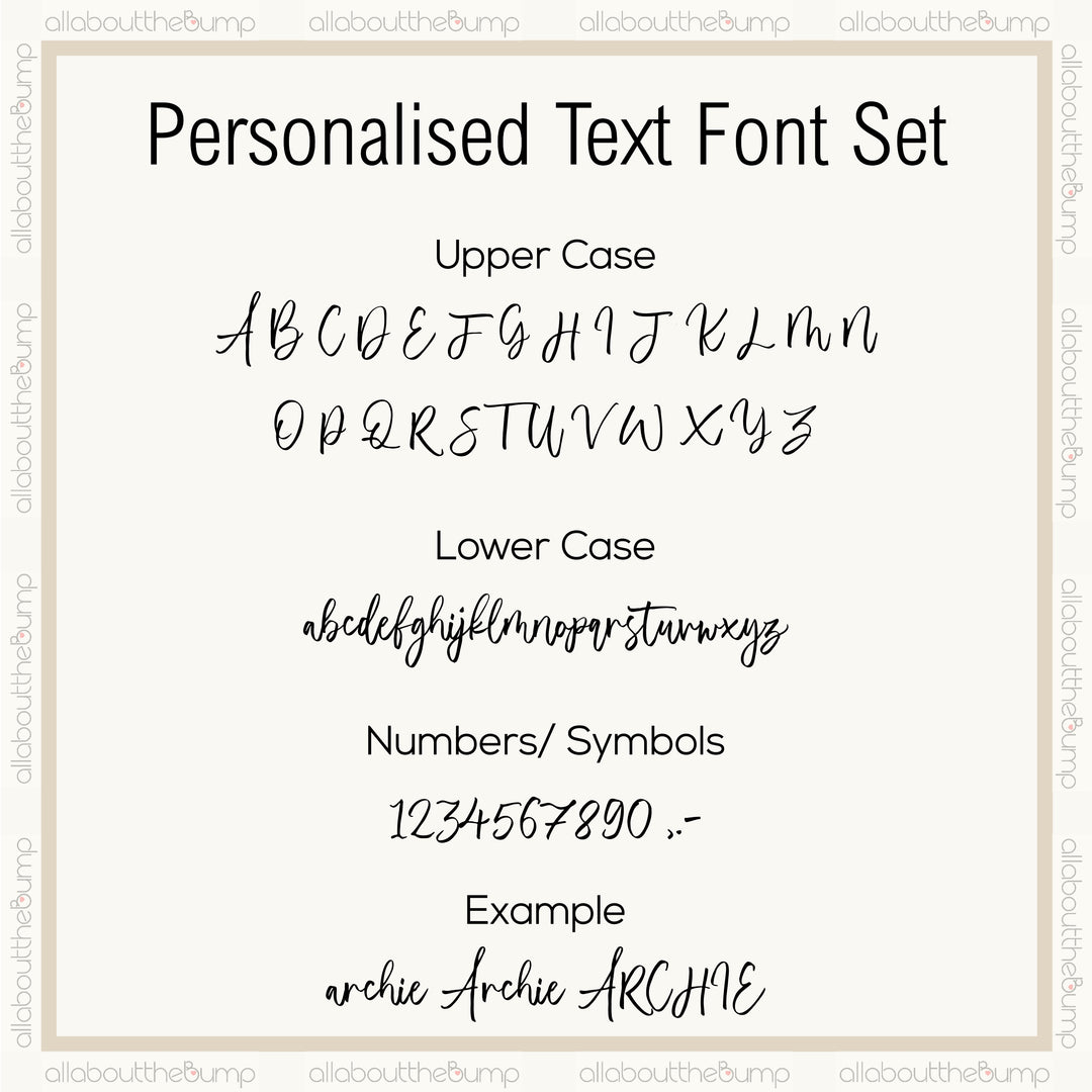 Personalised Blue Elephant Baby Shower Guest Book