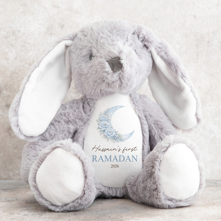 Personalised Blue Moon My First Eid Teddy