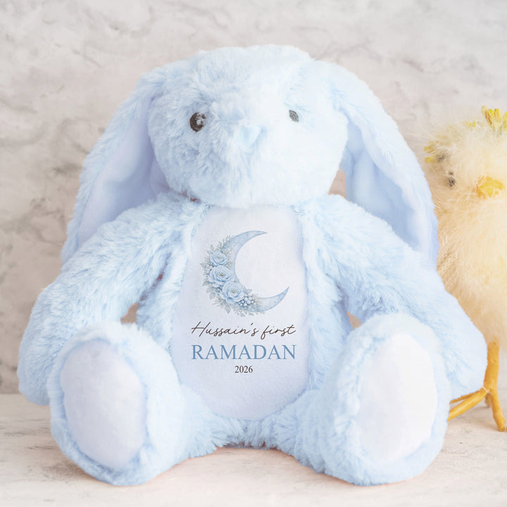 Personalised Blue Moon My First Eid Teddy