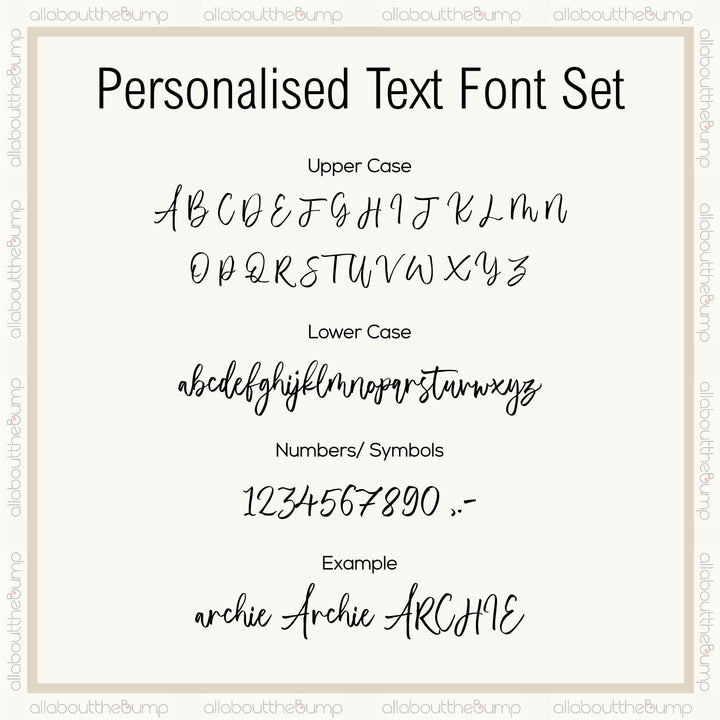 Personalised Blue Rainbow Birthday Card