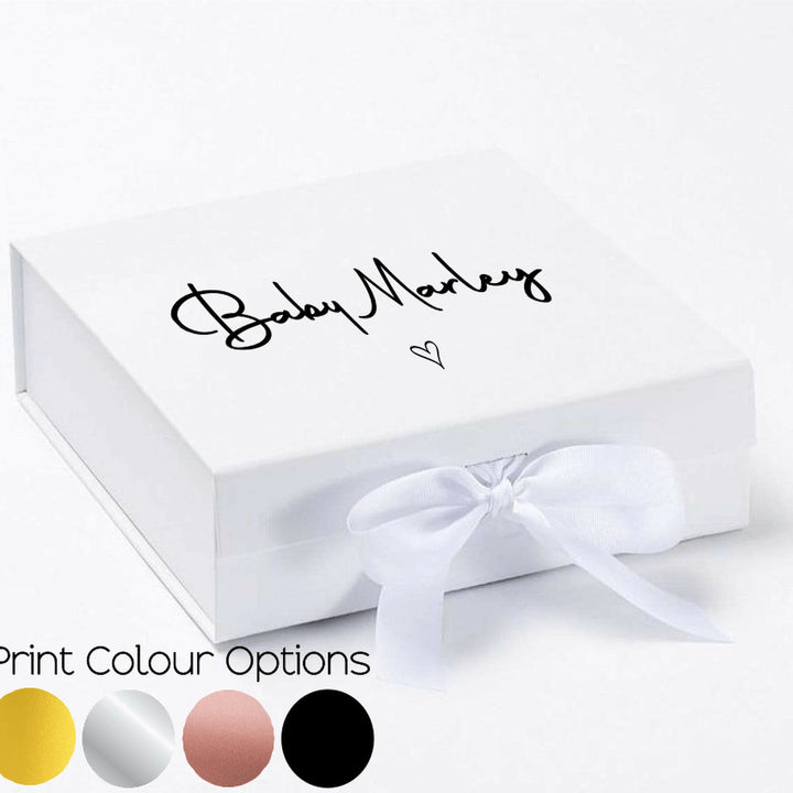 Personalised Magnetic Keepsake Gift Box: Medium