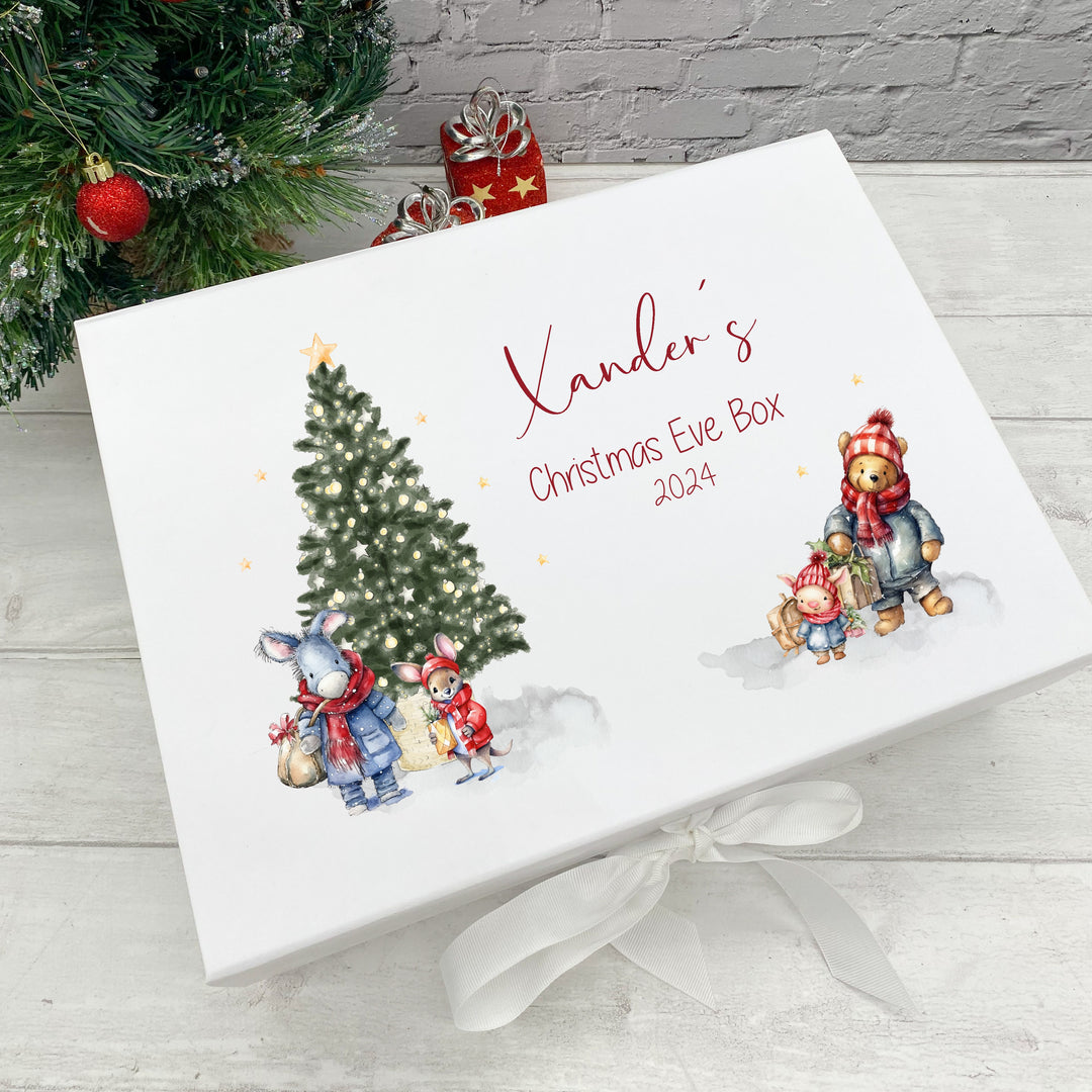 Personalised Classic Winnie the Pooh Christmas Eve Box