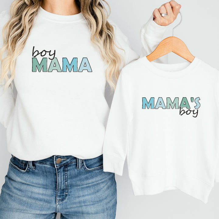 Blue Boy Mum & Mama's Boy Outfits